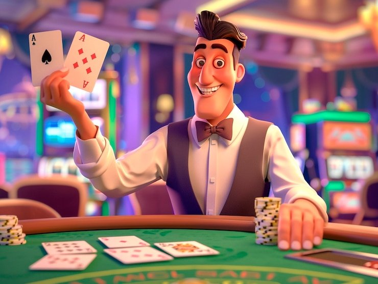 Tampilan papan taruhan Live Baccarat bloxshade dengan opsi Banker, Player, dan Tie serta statistik permainan